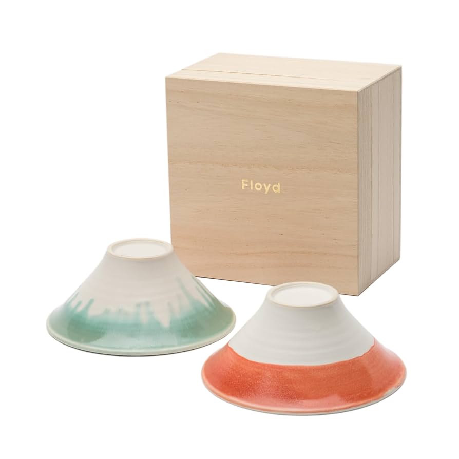 Amazon｜Floyd (フロイド) 富士山 茶碗 電子レンジ対応 ペア
